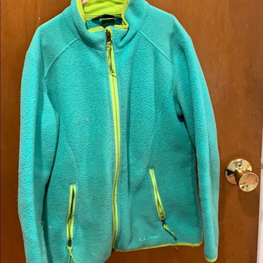 Girls L.L. Bean Fleece Zip-Up
